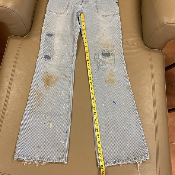 Guess Carpenter Stretch Denim Jeans Vintage Grunge - Size 28 - Picture 7 of 10